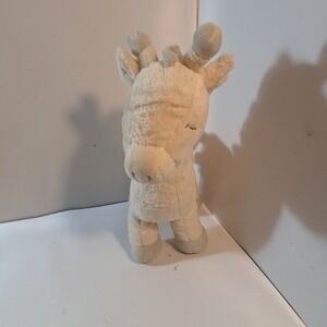 Kelly Toys Cream And Gray 14" Giraffe With Rattle Baby Toy Plush Animal 2020